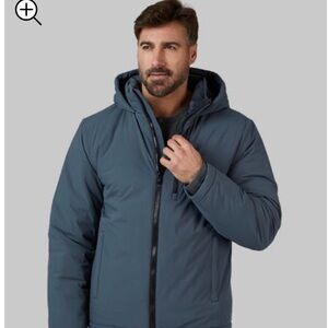 32 Degrees Men's Slate Blue Puffer Jacket